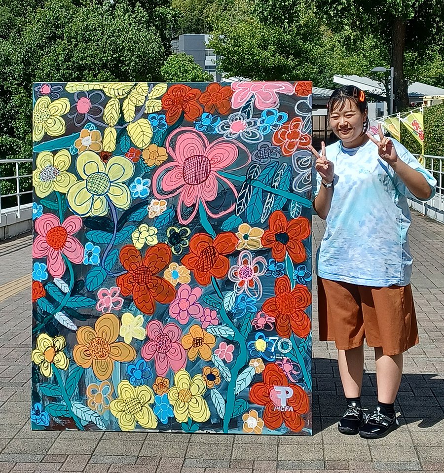 東島 ゆきのさん 「Mihama colorful PoP flower」 東島 ゆきのさん 「Mihama colorful PoP flower」