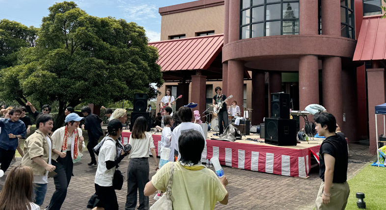 半田キャンパスの学祭「七夕祭」も同時開催