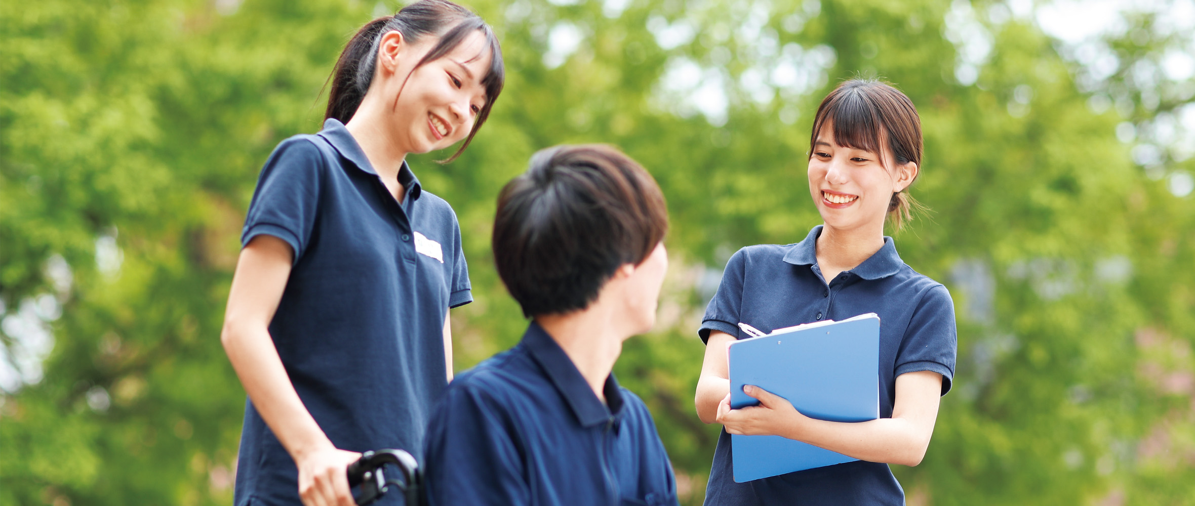 写真：リハビリテーション学科介護学専攻の学びの風景