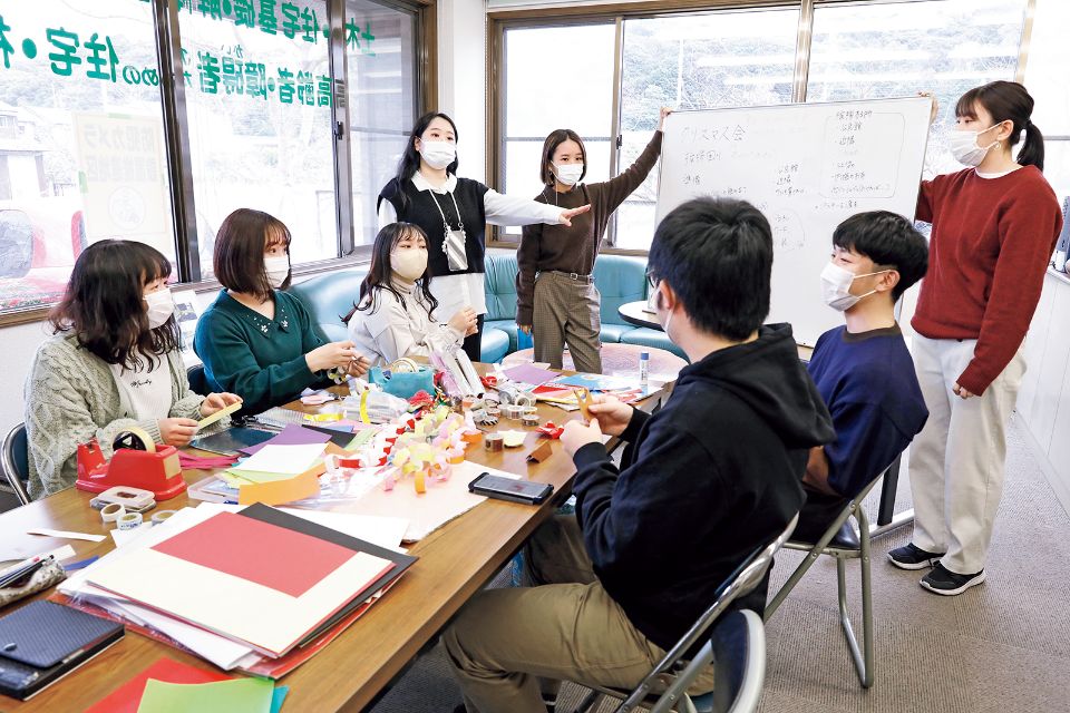 写真：子ども専修の授業風景