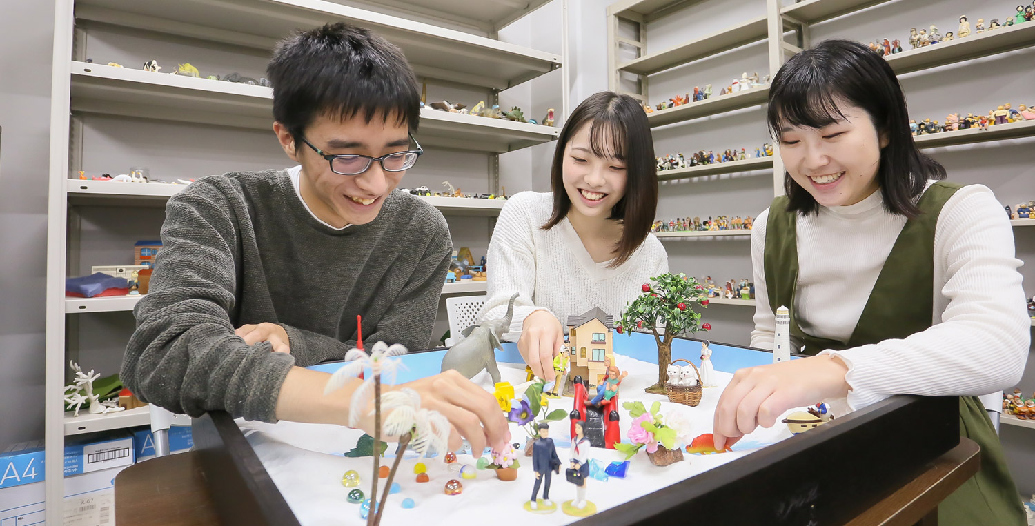 写真:総合政策専修の授業風景