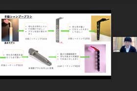 福祉工学科「卒業研究発表会」の様子