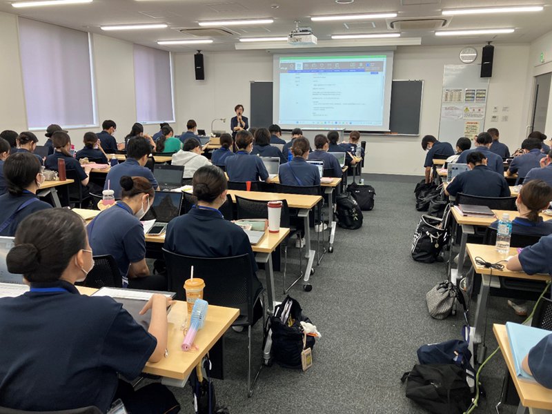 7月のガイダンスの様子