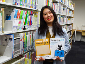 写真:N1に合格したファン ティ フン アインさん