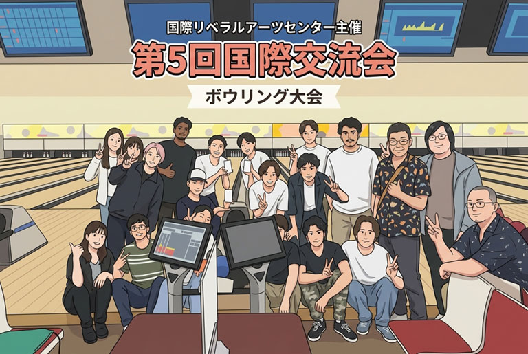 【開催報告】留学生と日本人学生がボウリングを通じて交流を深めました！