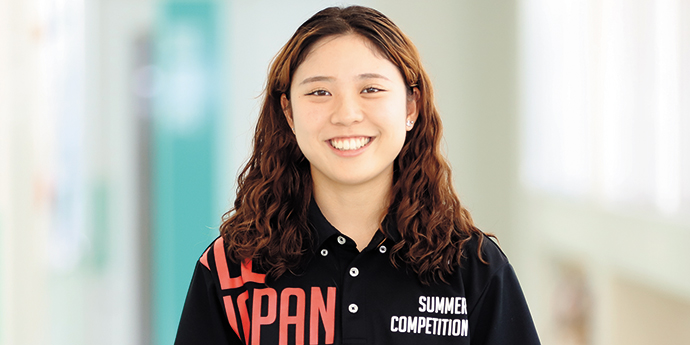 日本福祉大学 スポーツ科学部 小川心優さん