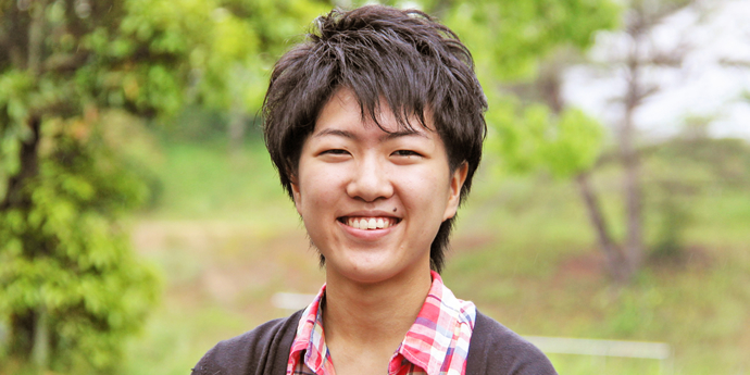 愛知淑徳大学 文学部 竹内 香穂さん