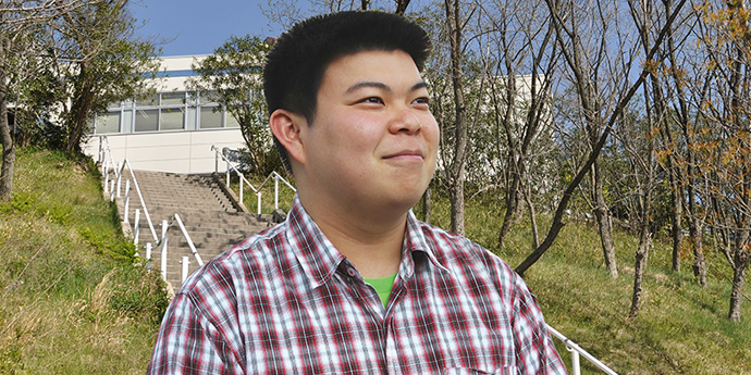 名城大学 理工学部 杉浦 耶麻人さん